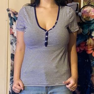 forever 21 striped T-shirt